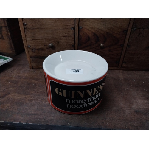 499 - Guinness ceramic change tray. {9 cm H x 14 cm Dia.} and Murphy's Irish Stout change tray. {4 cm H x ... 