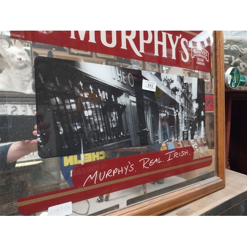 613 - Murphy's Irish Stout light up advertising box. {64 cm W}.