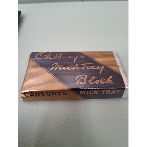 198 - Mid century Cadburys Milk Tray shop display  bar.  H 1cm x W 9.5 x D 5cm . NOT AVAILABLE TO VIEW IN ... 