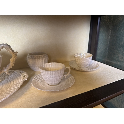 239 - 3rd. Period Belleek tea service.