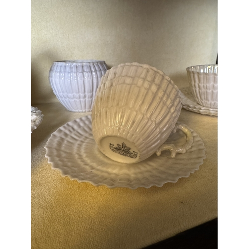 239 - 3rd. Period Belleek tea service.