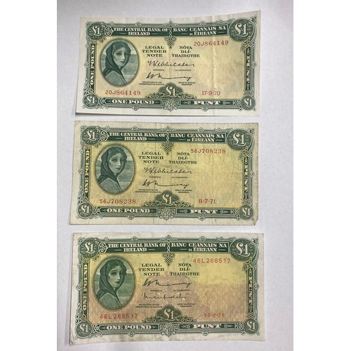 971 - Three Lady Lavery � 1 notes - 17.9.70, 8.7.71 & 30.9.76