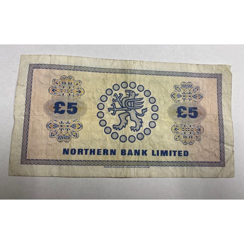 973a - Northern Bank Limited  � 5 note D8375763