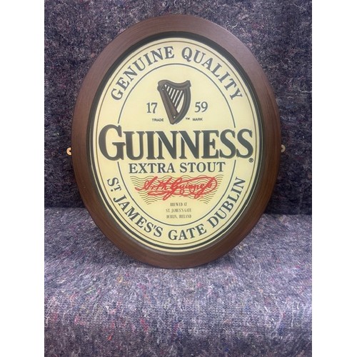 565A - Guinness framed print of a Guinness Extra Stout label