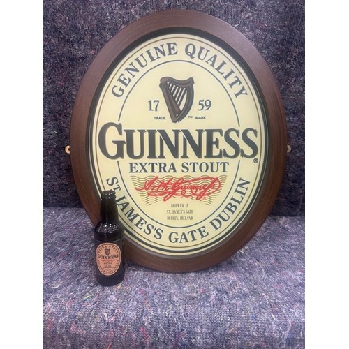 565A - Guinness framed print of a Guinness Extra Stout label