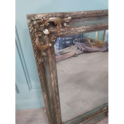 295A - French gilt and painted mirror in the Victorian style {88cm H x 67cm Dia} NOT AVAILABLE TO VIEW IN P... 