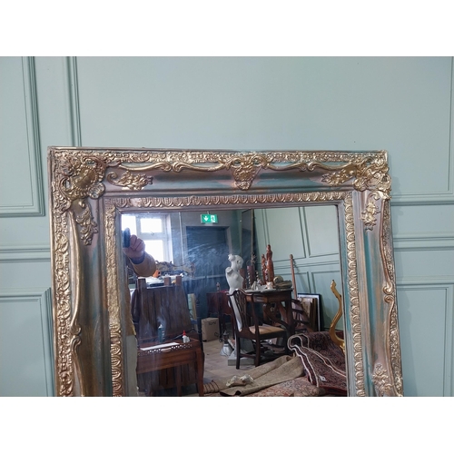 480A - French gilt and painted mirror in the Victorian style {148cm H x 88cm Dia} NOT AVAILABLE TO VIEW IN ... 