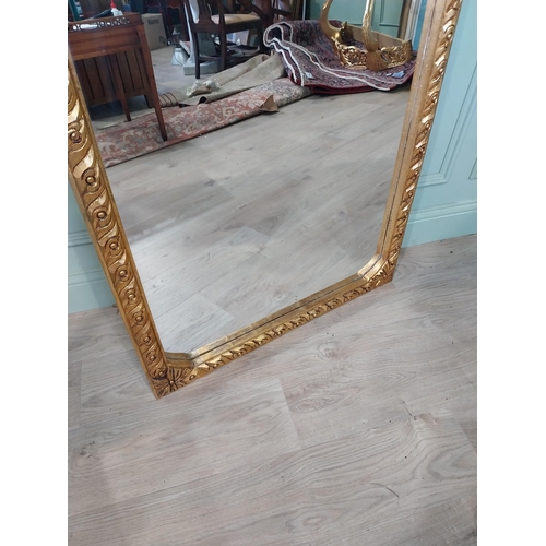 530A - French gilt mirror in the Victorian style {174cm H x 77cm W} NOT AVAILABLE TO VIEW IN PERSON.