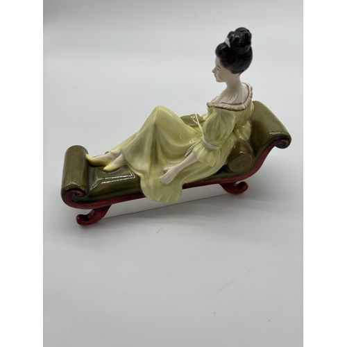 59 - Royal Doulton Figurine  - At Ease - HN2473. { 15.5cm H }.
