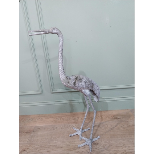 306 - Cast alloy model of a Crane. {81 cm H x 48 cm W x 28 cm D}.