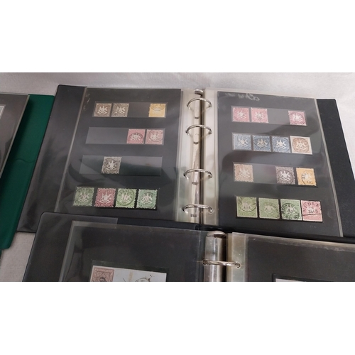 564 - Four albums of German stamps.  Two albums 1872- 1919 & 1920- 1923 & album of 1st Day Covers Briefe W... 