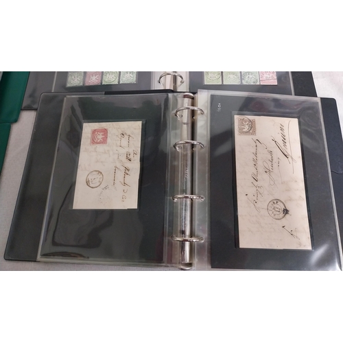 564 - Four albums of German stamps.  Two albums 1872- 1919 & 1920- 1923 & album of 1st Day Covers Briefe W... 