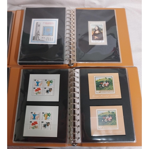 596 - Four albums of Europa Blocks of stamps 1965 - 1966, 1966 - 1967, 1967 - 1968 & 1968 - 1969.