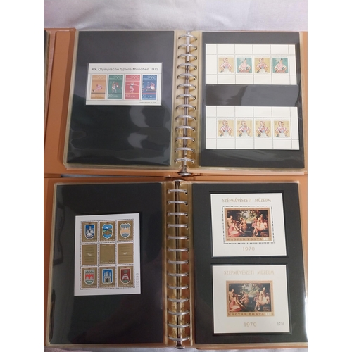 597 - Four albums of Europa Blocks of stamps 1969 - 1970, 1970 - 1971, 1972 & 1973 - 1974.