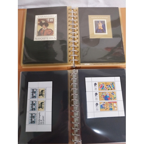 598 - Four albums of Europa Blocks of stamps 1973 - 1974,1974, 1974 - 1975 & 1975.