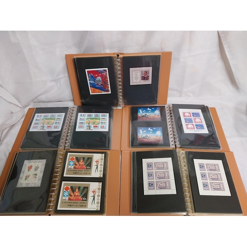 600 - Five albums of Europa Blocks of stamps 1971 - 1972, 1975, 1977, 1977 - 1978 & 1978.