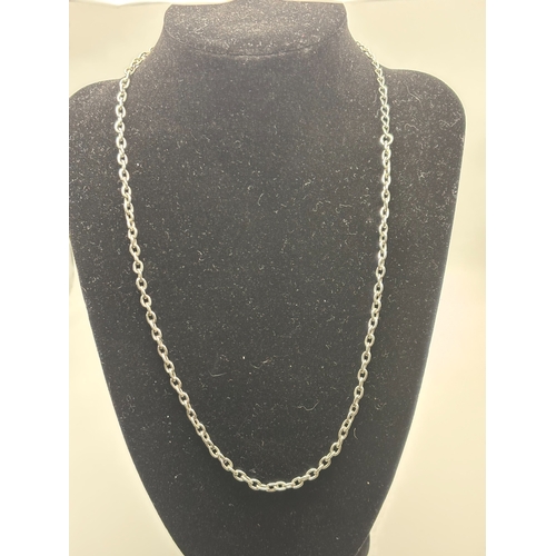 547 - Silver chain 10.0g.