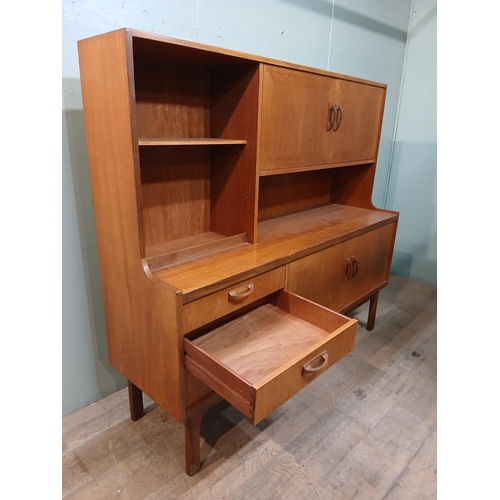 325 - G -Plan Sierra teak sideboard.  {H 145cm x W 160cm x D 46cm }.  NOT AVAILABLE TO VIEW IN PERSON.