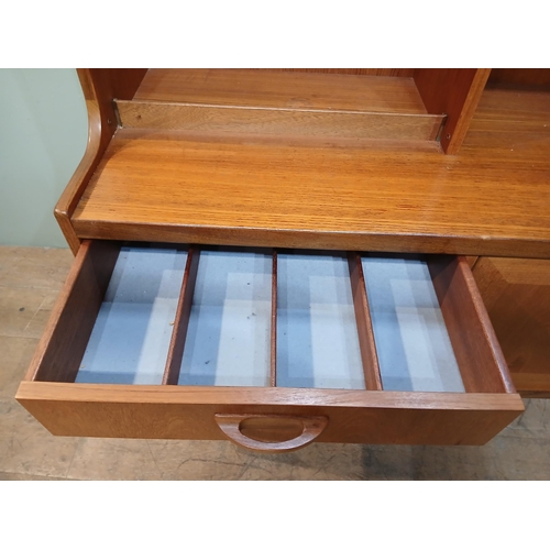 325 - G -Plan Sierra teak sideboard.  {H 145cm x W 160cm x D 46cm }.  NOT AVAILABLE TO VIEW IN PERSON.