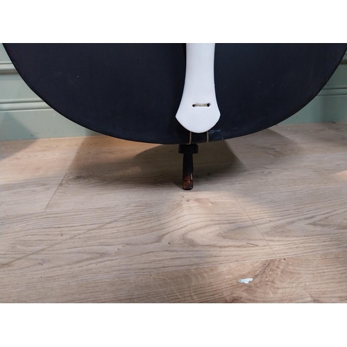 50A - Rare mid to late 19th C. Double Bass. {189 cm H x 60 cm W x 20 cm D}.