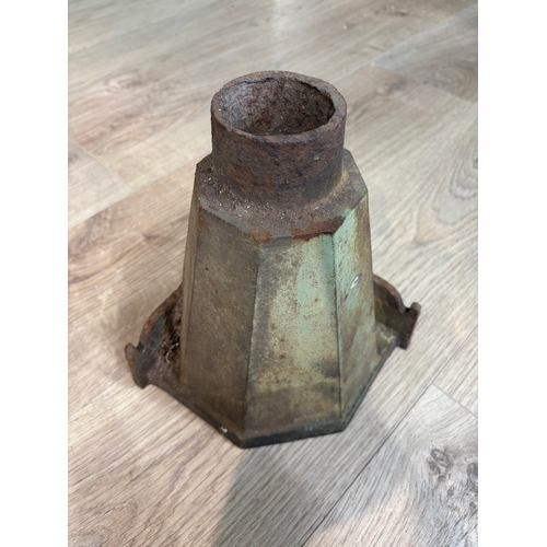 654 - Cast Iron Hopper.