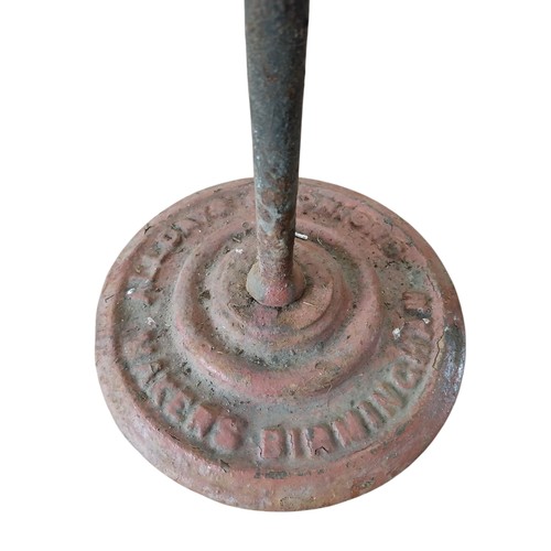 42 - 19th C. Blacksmith's bellows made by Alldays and Onions Birmingham. {122 cm H x 80 cm W x 64 cm D} N... 