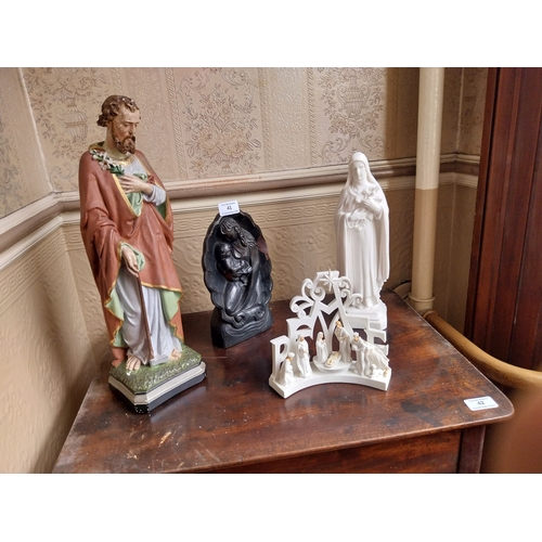 41 - Bisque statue of  