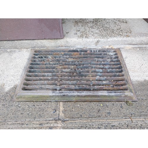 3A - 19th C. cast iron foot scraper