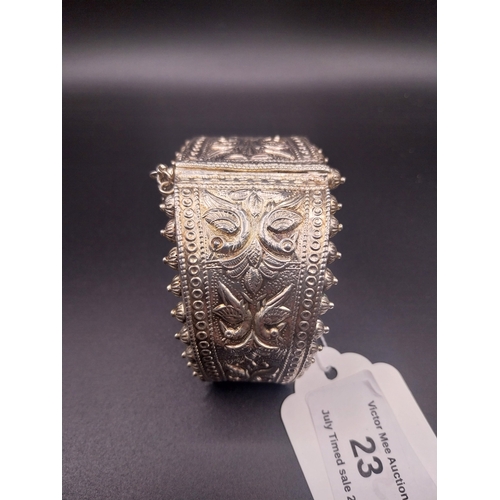 23 - Silver style bracelet.