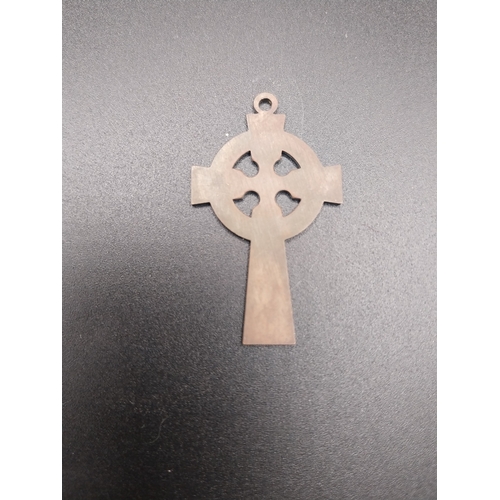 38 - Collection of Celtic crosses and crucifix.