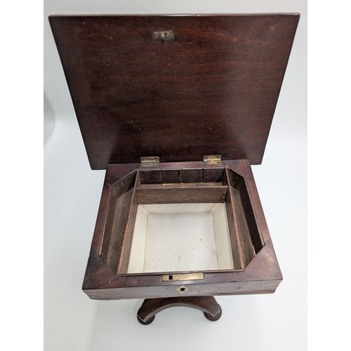 44 - 19th C. Irish Killarney wood arbutus and marquetry Apprentice piece Games box in the form of a sewin... 