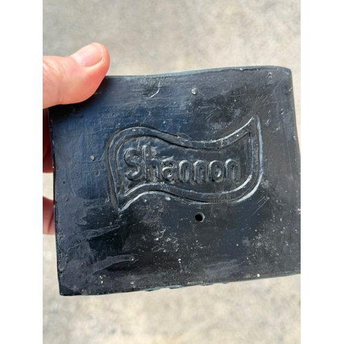 14 - Large Tayto resin advertising figure stamped Shannon on base. {33cm H x 15cm W}