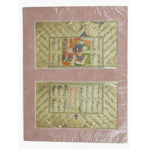 8 - Folios From An Anthology Of Poetry, North India, Persia, Late 18th Century. 

Poetry, Persian manusc... 