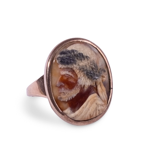 18 - A CAMEO RING, BARBAROSSA HAYREDDIN PASHA, 16TH CENTURY, ITALY

Carved Agathe Stone Ring
 
It belongs... 