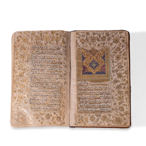 21 - A SAFAVID QUR’AN, 17TH CENTURY

Arabic manuscript on paper, a complete Quran, each page with 15 line... 