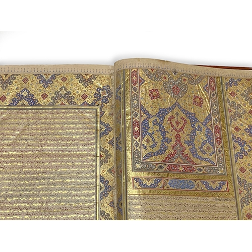 29 - RAWDAT AL-TAHIRIN, HISTORY BOOK, A Gift for The Talpur Dynasty (1783–1843), SINDH, NORTH WEST INDIAN... 