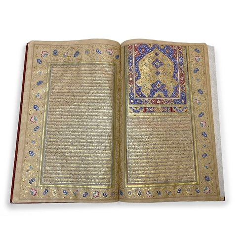 29 - RAWDAT AL-TAHIRIN, HISTORY BOOK, A Gift for The Talpur Dynasty (1783–1843), SINDH, NORTH WEST INDIAN... 