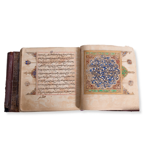 4 - A MAGHRIB COMPLETE QUR’AN, NORTH AFRICA, 18TH/19TH CENTURY

Arabic manuscript on paper, 298 folio,11... 