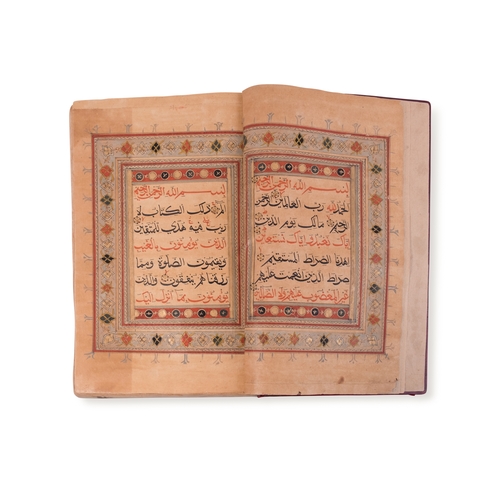 48 - A COMPLETE BIHARI QUR’AN, NORTH INDIA, 16TH CENTURY

Arabic manuscript on paper, 13 lines of black a... 