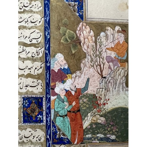 31 - A PERSIAN MANUSCRIPT, POETRY, SHAYKH MUSLIH AL-DIN SA'DI (D.1292 AD): BUSTAN, SULTAN MOHAMMAD KHANDA... 