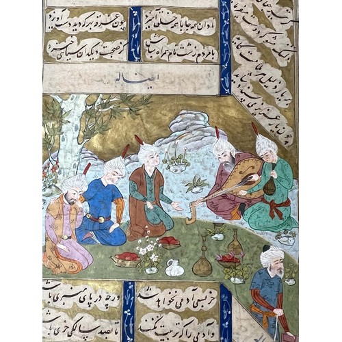 31 - A PERSIAN MANUSCRIPT, POETRY, SHAYKH MUSLIH AL-DIN SA'DI (D.1292 AD): BUSTAN, SULTAN MOHAMMAD KHANDA... 