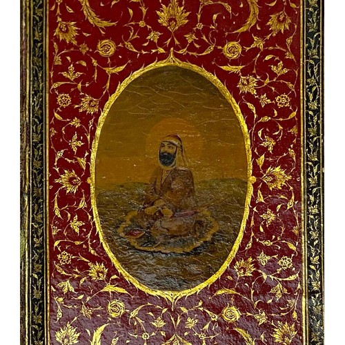 22 - AN ARABIC MANUSCRIPT, HOLY QURAN, WITH FATH’ALLAH SHIRAZI BINDING, A QAJAR QUR’AN, PERSIA IRAN, 19TH... 