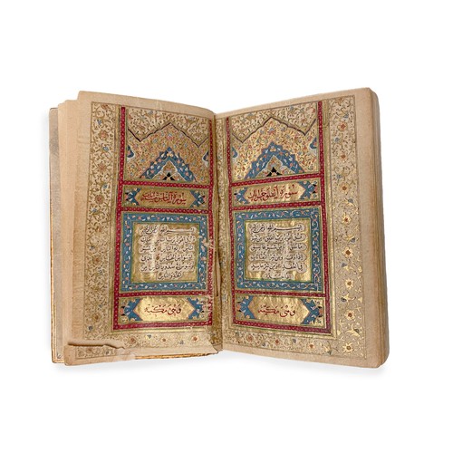 23 - AN IMPRESSIVE QAJAR MINIATURE QUR’AN, IRAN, 19TH CENTURY 

