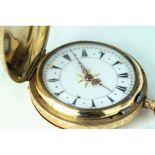 100 - Small Solid Gold Pocket Watch For Ottoman Market 

Solid Gold And Blue Enamel Case With An Interior ... 