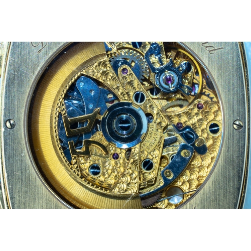 112 - Dubey & Schaldenbrand, Gran' Chrono Astro, 18K Yellow Gold Watch

Tonneau case 40mm wide ex.crown, 5... 