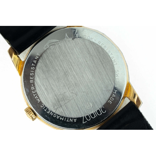 113 - Zodiac Hermetique Wrist Watch

Gold-plated, 35mm dia., ex. crown, 18mm lug width, running but not ti... 