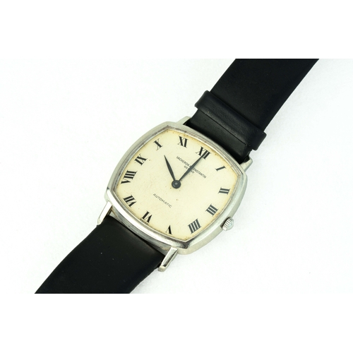 115 - Vacheron & Constantine Automatic Wristwatch

32mm Square, 18K white gold Case, 18mm lugs, Running bu... 