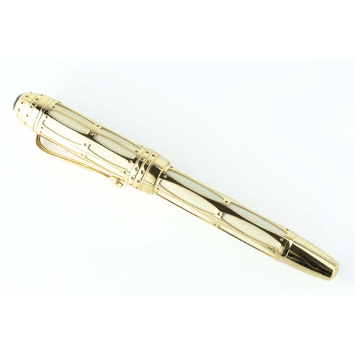 138 - Mont Blanc, A Fine Limited Edition 2005 Patron Of Art Pope Julius II 4810 Fountain Pen   

Reference... 