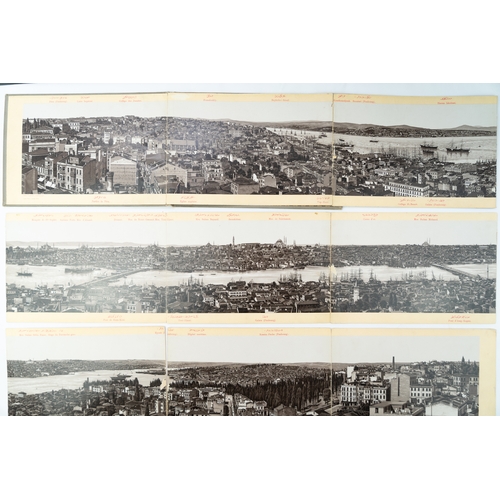 4 - THE PANORAMA OF CONSTANTINOPLE, LOUIS GLASER, CONSTANTINOPLE, F. LOEFFLER, SD (C. 1900)
The panorami... 