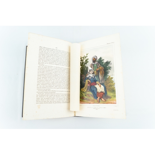 13 - VOYAGE D’HORACE VERNET EN ORIENT 
A French printed book with 16 depictions, by Émile Jean Horace VER... 